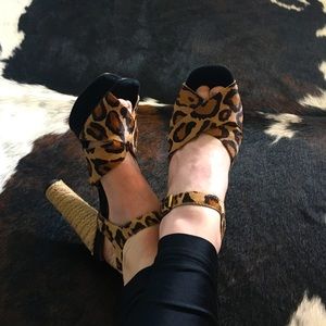 Sam Edelman Leopard Heels